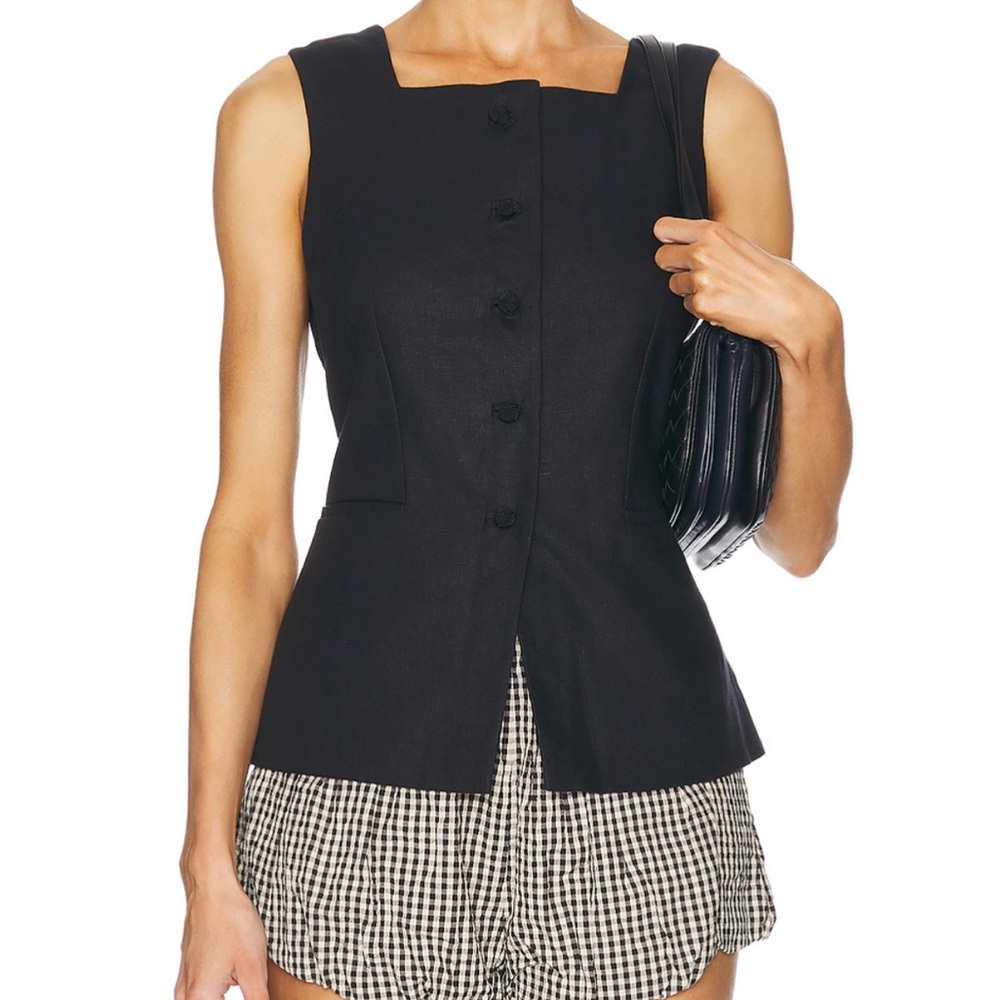 Posse Linen Vest NWT